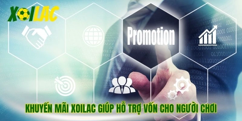 Khuyến mãi Xoilac giúp hỗ trợ vốn cho người chơi