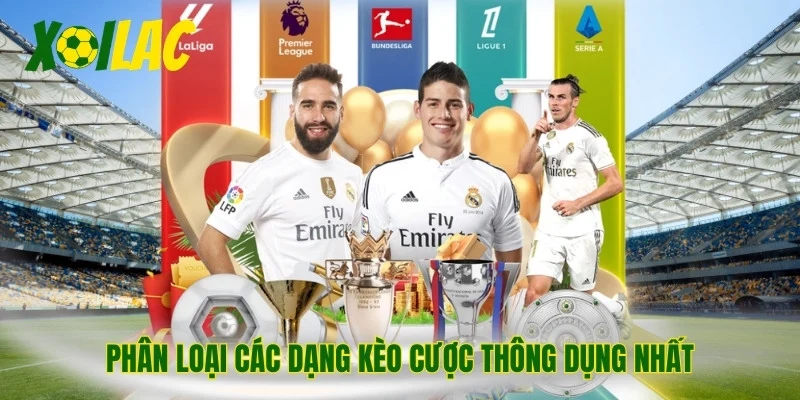 Phân loại các dạng kèo cược thông dụng nhất